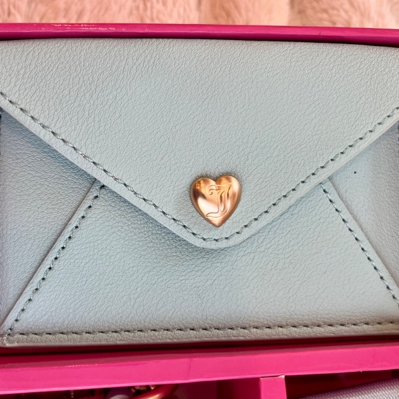 Juicy Couture 🎁Pink & Mint Camera Crossbody Bag & Wallet Set Gift Box NWT🎁 - Picture 3 of 8